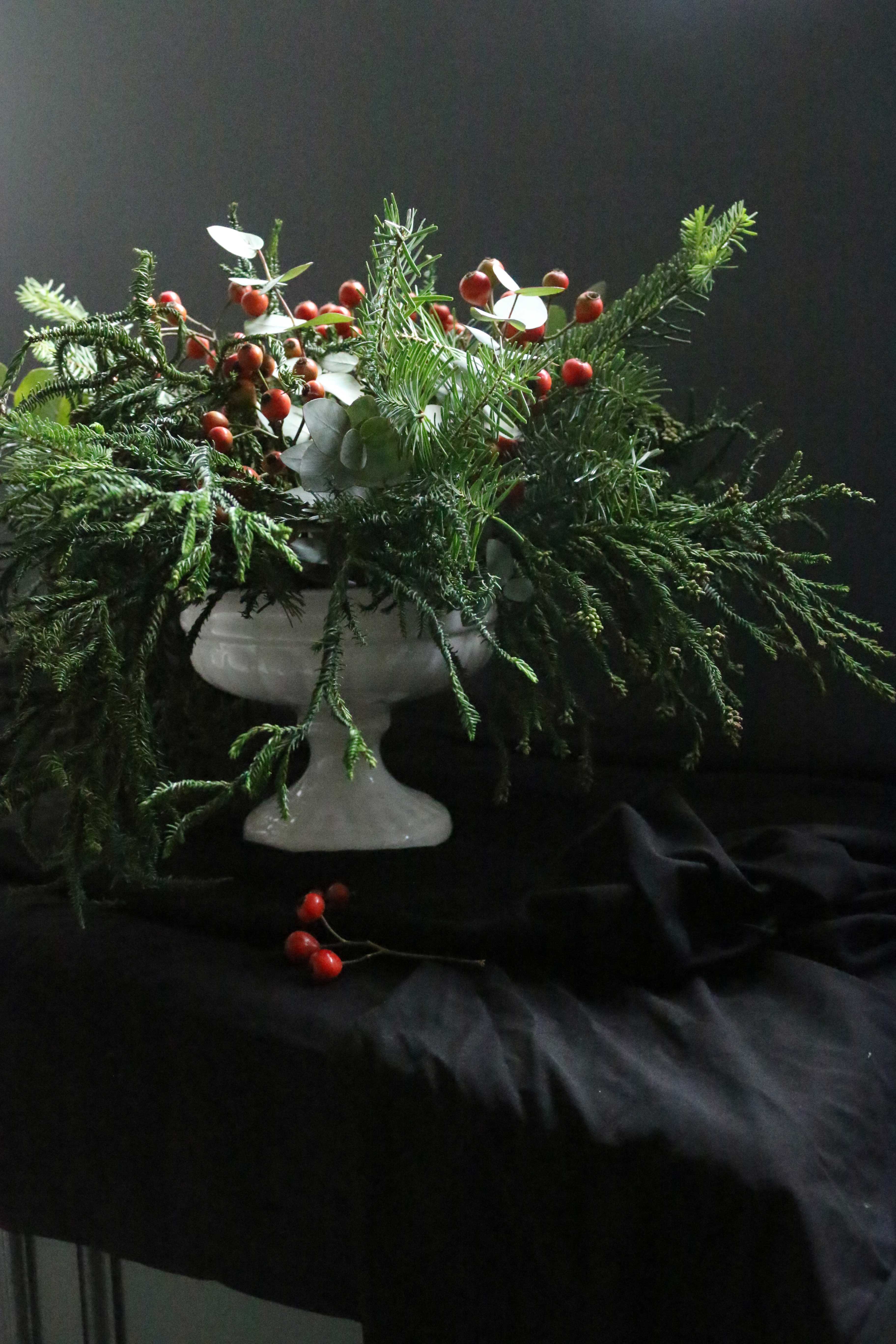 kerst tuin